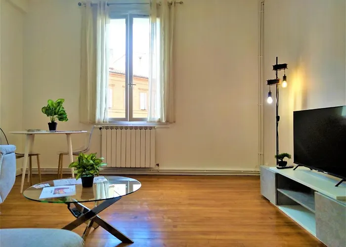 Le Bout Du Pont - 5 Min A Pied De La Gare Villebourbon Et De L'hypercentre - Vue Sur Pont Vieux - Grande Terrasse - 8 Couchages - 3 Spacieuses - 4 Lits - Places De Stationnement Gratuites Au Pied De L'immeuble Apartment *