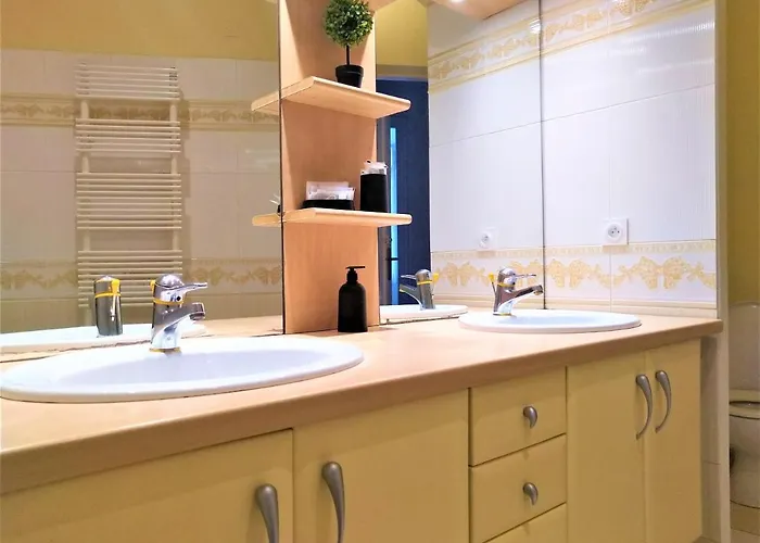 Le Bout Du Pont - 5 Min A Pied De La Gare Villebourbon Et De L'hypercentre - Vue Sur Pont Vieux - Grande Terrasse - 8 Couchages - 3 Spacieuses - 4 Lits - Places De Stationnement Gratuites Au Pied De L'immeuble Apartment Montauban